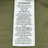 バーバリーロンドン BURBERRY LONDON ロゴデザインTシャツ 8055249 カーキ コットン メンズ 半袖Ｔシャツ