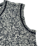 クリスチャン・ディオール Christian Dior シグネチャーロゴカシミヤ混ニットベスト 054T01AM303 グレー ウール レディース ベスト