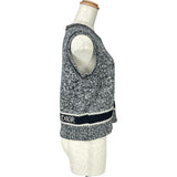 クリスチャン・ディオール Christian Dior シグネチャーロゴカシミヤ混ニットベスト 054T01AM303 グレー ウール レディース ベスト