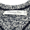 クリスチャン・ディオール Christian Dior シグネチャーロゴカシミヤ混ニットベスト 054T01AM303 グレー ウール レディース ベスト