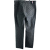 ルイ・ヴィトン LOUIS VUITTON ×NBA モノグラム総柄デニムパンツ HKD05W ブラック コットン メンズ デニムパンツ