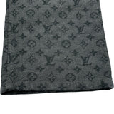 ルイ・ヴィトン LOUIS VUITTON ×NBA モノグラム総柄デニムパンツ HKD05W ブラック コットン メンズ デニムパンツ