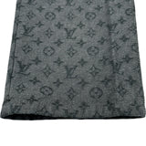 ルイ・ヴィトン LOUIS VUITTON ×NBA モノグラム総柄デニムパンツ HKD05W ブラック コットン メンズ デニムパンツ