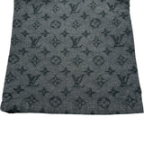 ルイ・ヴィトン LOUIS VUITTON ×NBA モノグラム総柄デニムパンツ HKD05W ブラック コットン メンズ デニムパンツ