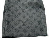 ルイ・ヴィトン LOUIS VUITTON ×NBA モノグラム総柄デニムパンツ HKD05W ブラック コットン メンズ デニムパンツ