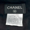 シャネル CHANEL ツイード切替ノースリーブワンピース P34070 ブラック ウール レディース ワンピース
