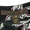 ルイ・ヴィトン LOUIS VUITTON チェーン柄ノースリーブワンピース F9DR52 ブラック レーヨン レディース ワンピース