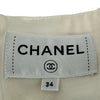 シャネル CHANEL ミックスツイードキャミワンピース P61310 ホワイト コットン レディース ワンピース