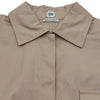 エルメス HERMES シューヌダンクルモチーフシャツワンピース 3E0548DX ベージュ コットン レディース ワンピース