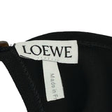 ロエベ LOEWE アシンメトリーワンピース S540Y09XAK ブラック レーヨン レディース ワンピース