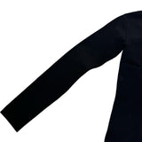 バーバリーロンドン BURBERRY LONDON ロゴ刺繍ニットワンピース 8039180 ブラック ビスコース レディース ワンピース