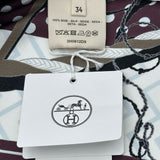 エルメス HERMES シルクワンピース 3H0612D9 ブラッド シルク レディース ワンピース