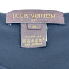 ルイ・ヴィトン LOUIS VUITTON 総柄シルクノースリーブワンピース ブラック シルク レディース ワンピース