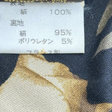 ルイ・ヴィトン LOUIS VUITTON 総柄シルクノースリーブワンピース ブラック シルク レディース ワンピース