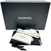シャネル CHANEL メリージェーンフラットパンプス G39144 グレー レザー レディース パンプス