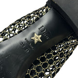 クリスチャン・ディオール Christian Dior Naughtily D メッシュショートブーツ ブラック レディース ブーツ