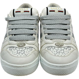 グッチ GUCCI GGラインストーン装飾ローカットスニーカー 732193 ホワイト レディース スニーカー