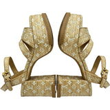 ルイ・ヴィトン LOUIS VUITTON マヤライン ヒールサンダル ベージュ レディース サンダル