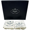 プラダ PRADA メッシュレザーヒールサンダル 1AH0ED ブラック レザー レディース サンダル