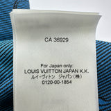 ルイ・ヴィトン LOUIS VUITTON 3Dモノグラム総柄プルオーバーパーカー HNY41W ブルー コットン メンズ パーカー