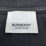 バーバリー BURBERRY ホースフェリープリント半袖Tシャツ 8032299 ブラック コットン メンズ 半袖Ｔシャツ