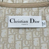 クリスチャン・ディオール Christian Dior オブリーク総柄フーデッドベスト 217G17A2970 ベージュ ポリエステル レディース ベスト