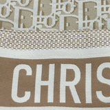 クリスチャン・ディオール Christian Dior オブリーク総柄フーデッドベスト 217G17A2970 ベージュ ポリエステル レディース ベスト