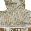 クリスチャン・ディオール Christian Dior オブリーク総柄フーデッドベスト 217G17A2970 ベージュ ポリエステル レディース ベスト