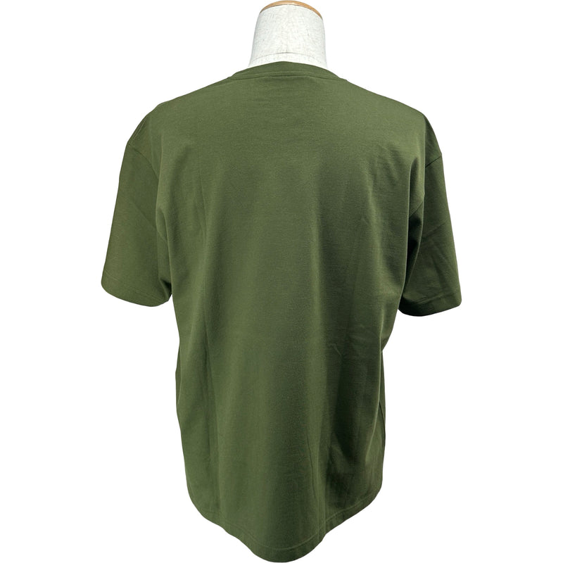 グッチ GUCCI フロントロゴ半袖Tシャツ 788093 カーキ コットン メンズ