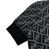 フェンディ FENDI FF総柄ニットワンピース FZD753 グレー レーヨン レディース ワンピース