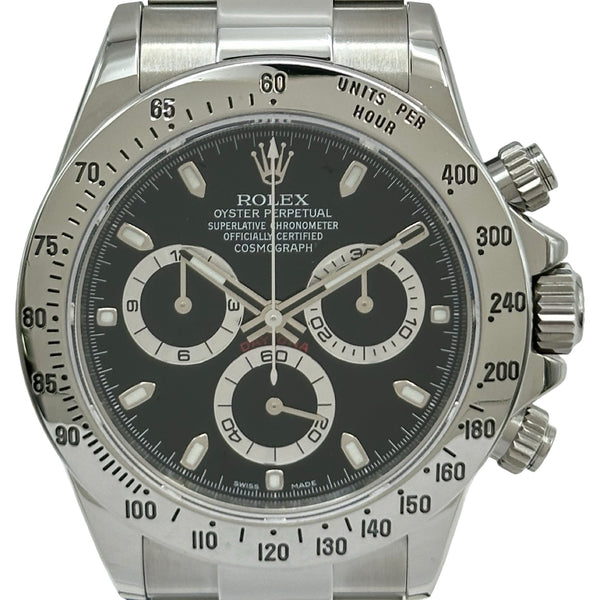 ロレックス ROLEX デイトナ 116520 ブラック ステンレススチール 自動