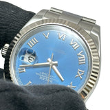 ロレックス ROLEX デイトジャスト41 126334 アズーロブルー ステンレススチール 自動巻き メンズ 腕時計