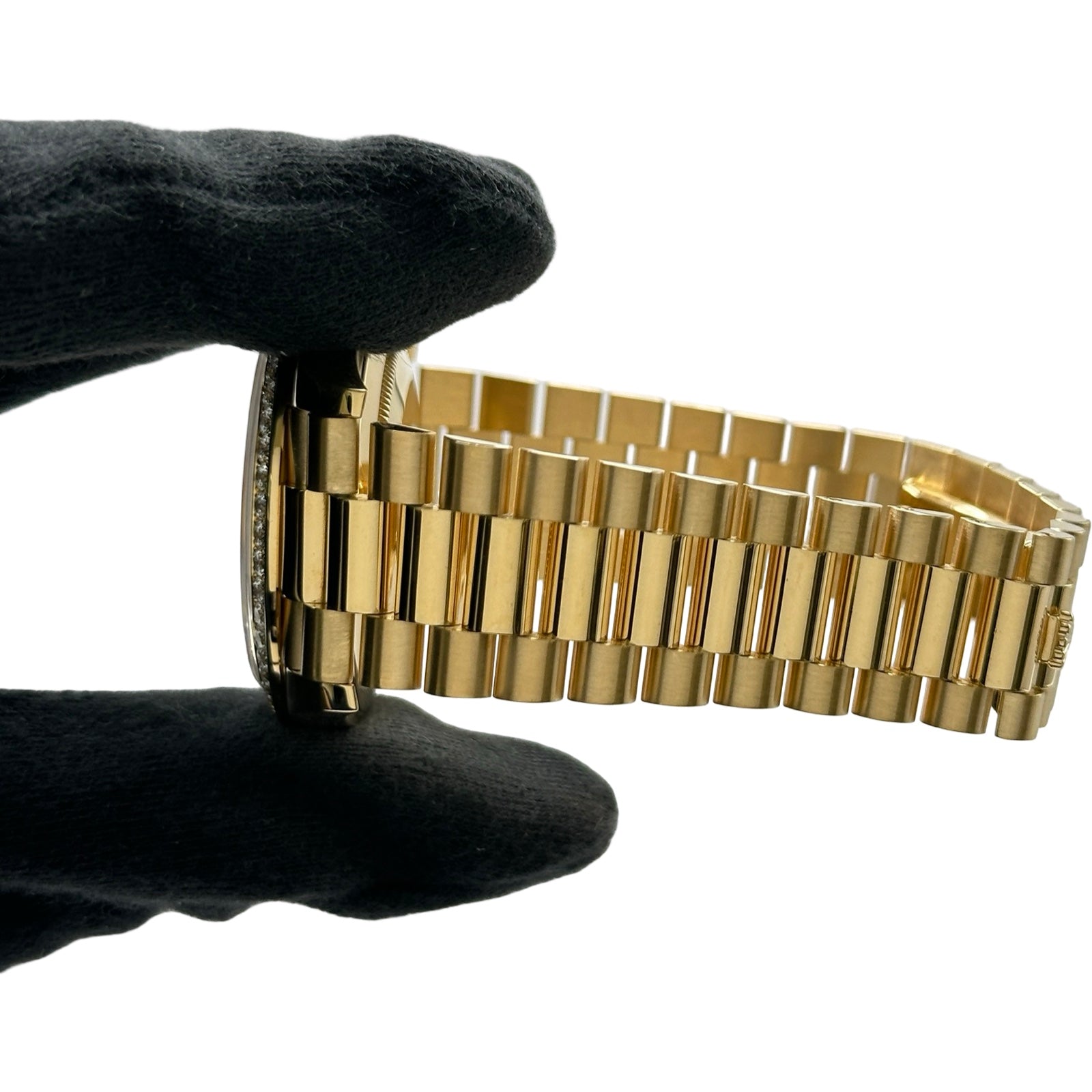 ロレックス ROLEX デイデイト40 228348RBR ブラック ゴールド 自動巻き
