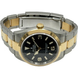 ロレックス ROLEX エクスプローラー1 124273 ブラック ゴールド/ステンレススチール 自動巻き メンズ 腕時計