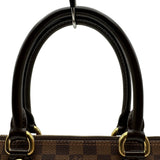 ルイ・ヴィトン LOUIS VUITTON サレヤPM N51183 ブラウン ダミエ/レザー レディース トートバッグ