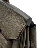 エルメス HERMES バーキン30 T刻印 トープ シルバー金具 トゴ レディース ハンドバッグ