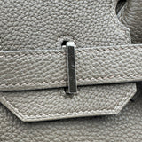 エルメス HERMES バーキン30 T刻印 トープ シルバー金具 トゴ レディース ハンドバッグ