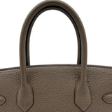 エルメス HERMES バーキン30 T刻印 トープ シルバー金具 トゴ レディース ハンドバッグ