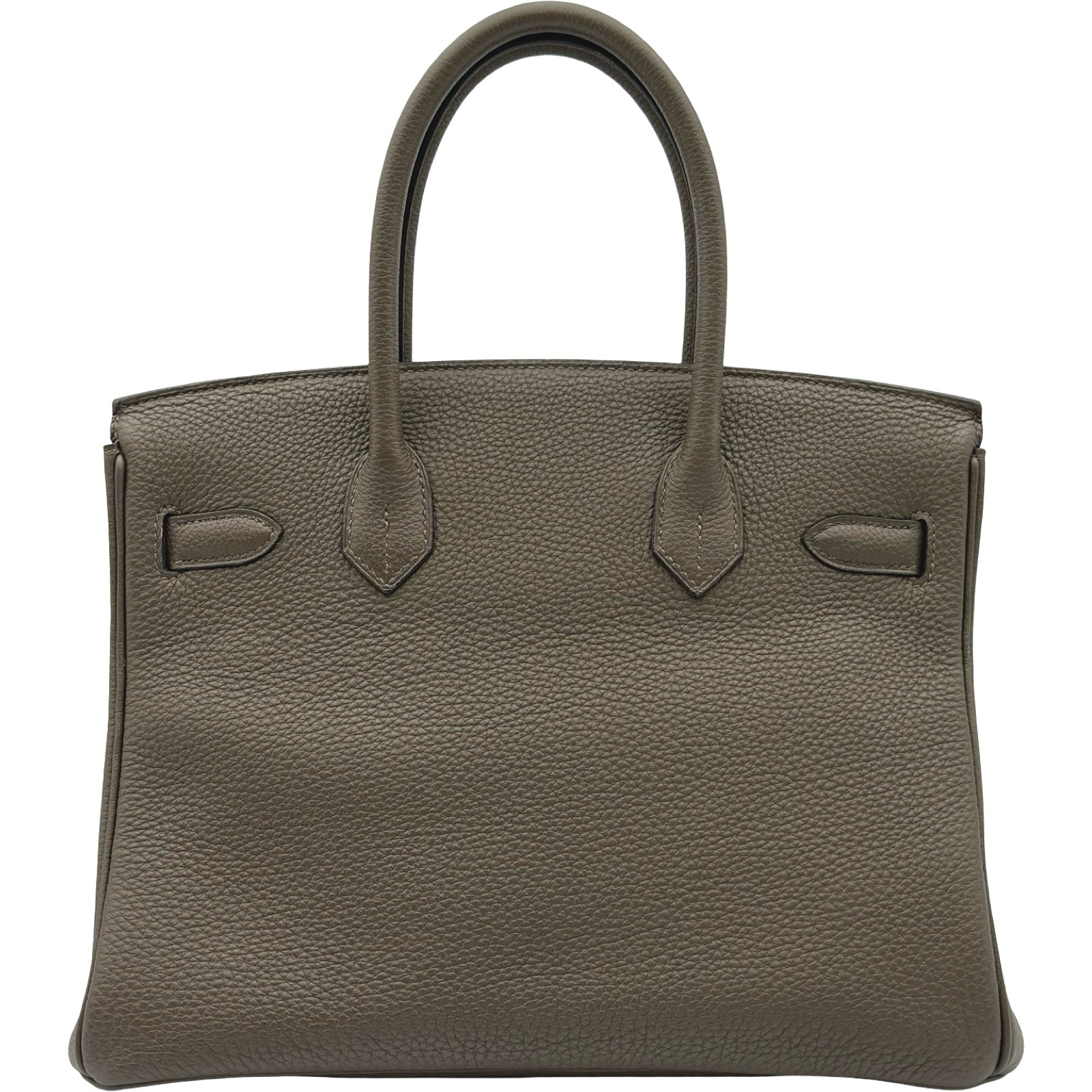 エルメス  バーキン30 W刻印 SV金具トゴハンドバッグ メンズ 30 エルメス HERMES バーキン30 T刻印 トープ シルバー金具 トゴ