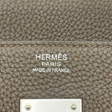 エルメス HERMES バーキン30 T刻印 トープ シルバー金具 トゴ レディース ハンドバッグ