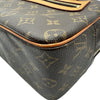 ルイ・ヴィトン LOUIS VUITTON シテMM M51182 ブラウン モノグラム/レザー レディース ショルダーバッグ
