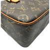 ルイ・ヴィトン LOUIS VUITTON シテMM M51182 ブラウン モノグラム/レザー レディース ショルダーバッグ