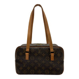 ルイ・ヴィトン LOUIS VUITTON シテMM M51182 ブラウン モノグラム/レザー レディース ショルダーバッグ