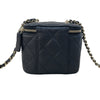 シャネル CHANEL クラシック スモール ヴァニティバッグ AP1340 ブラック ゴールド金具 キャビアスキン レディース ショルダーバッグ