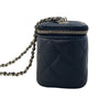 シャネル CHANEL クラシック スモール ヴァニティバッグ AP1340 ブラック ゴールド金具 キャビアスキン レディース ショルダーバッグ