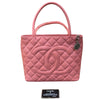 シャネル CHANEL 復刻トート A01804 ピンク シルバー金具 キャビア レディース ハンドバッグ