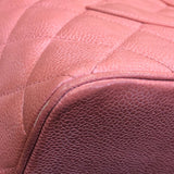 シャネル CHANEL 復刻トート A01804 ピンク シルバー金具 キャビア レディース ハンドバッグ