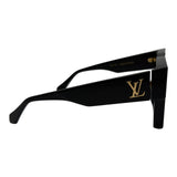ルイ・ヴィトン LOUIS VUITTON サングラス・サイクロン Z1578E ブラック プラスチック メンズ サングラス
