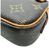 ルイ・ヴィトン LOUIS VUITTON ポシェット・マルリーバンドリエール M51828 ブラウン モノグラム/レザー レディース ショルダーバッグ