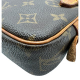 ルイ・ヴィトン LOUIS VUITTON ポシェット・マルリーバンドリエール M51828 ブラウン モノグラム/レザー レディース ショルダーバッグ